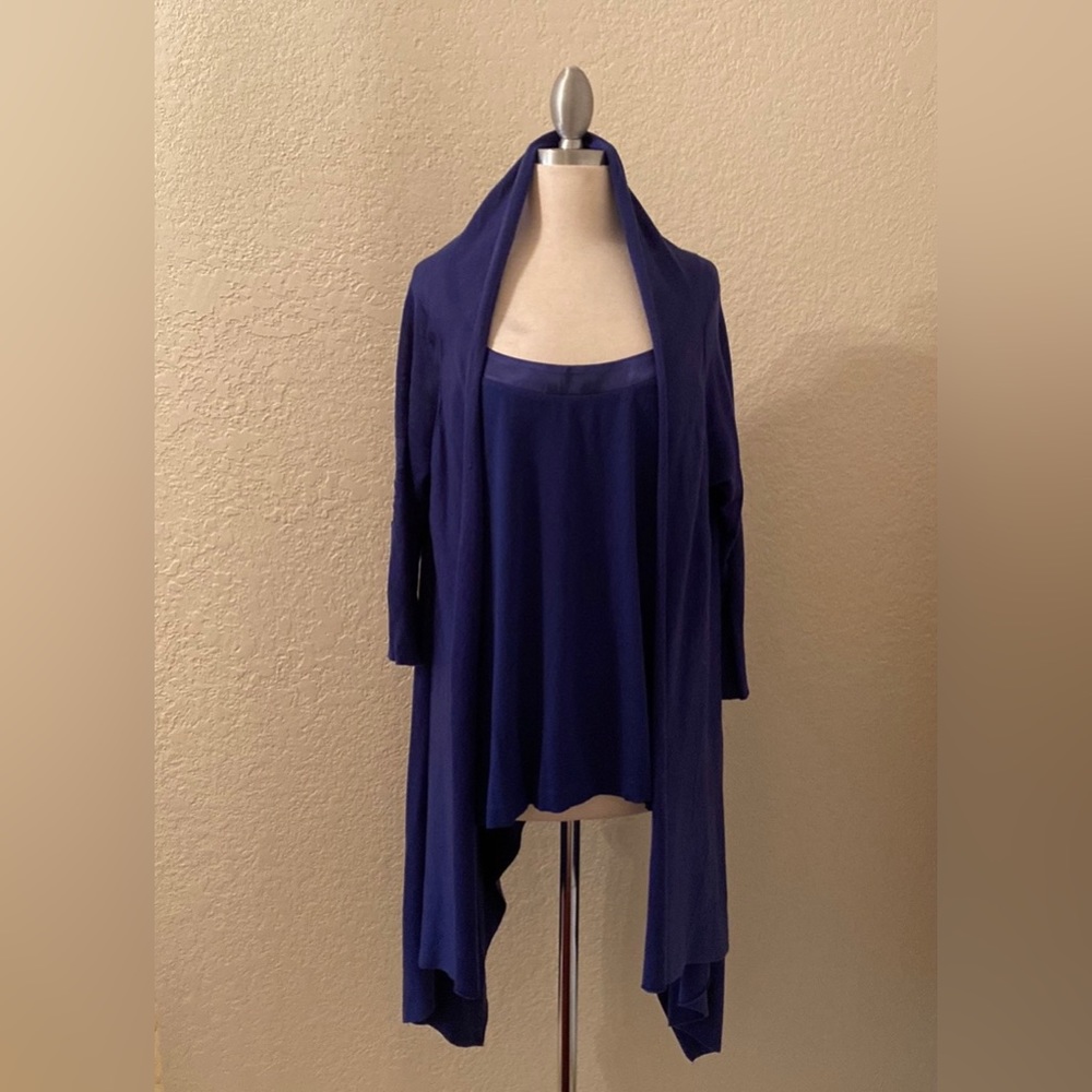 Chico’s Drape Sweater/Jacket with Cami Top, 3